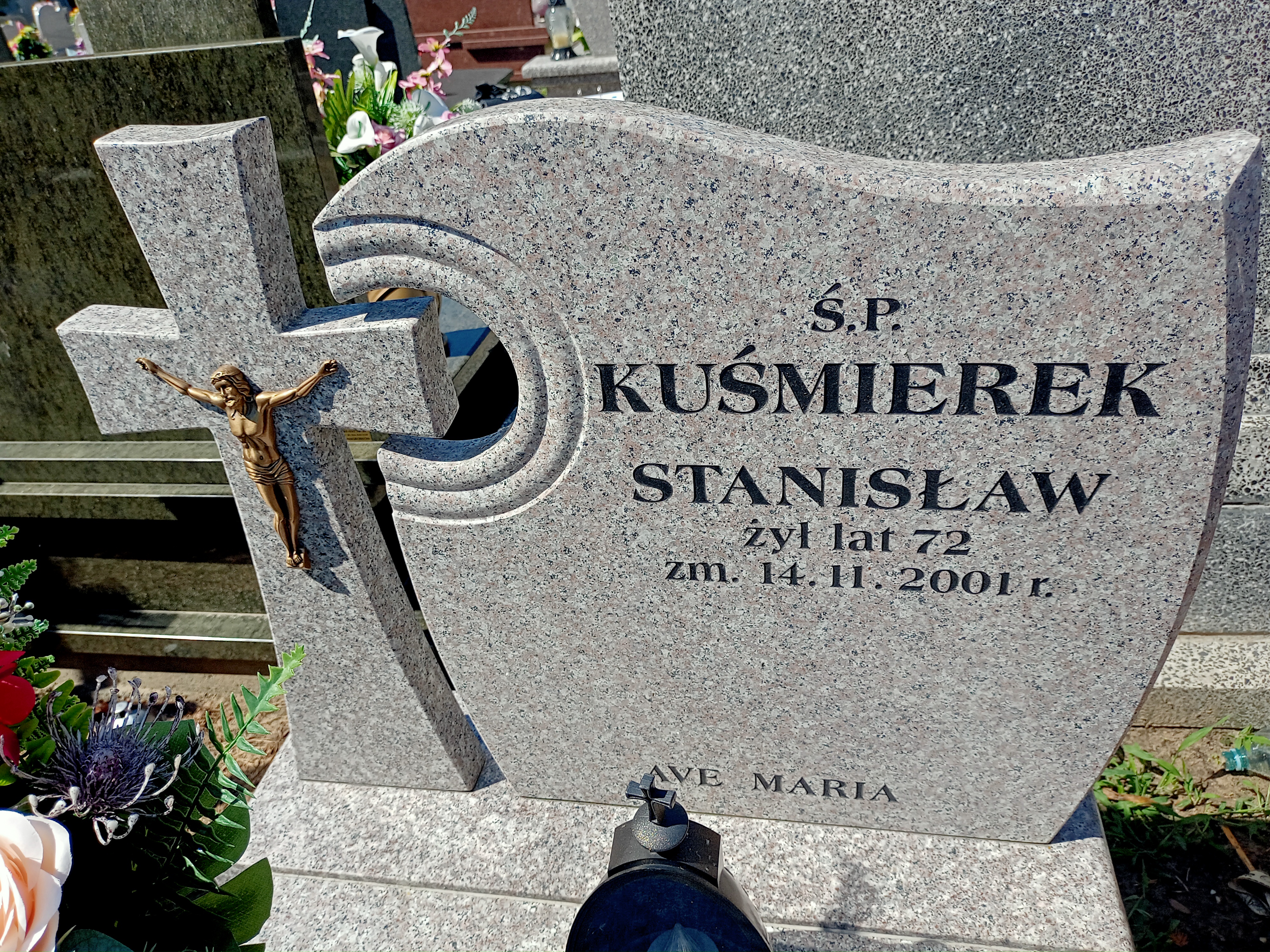 Grób Stanisław Kuśmierek