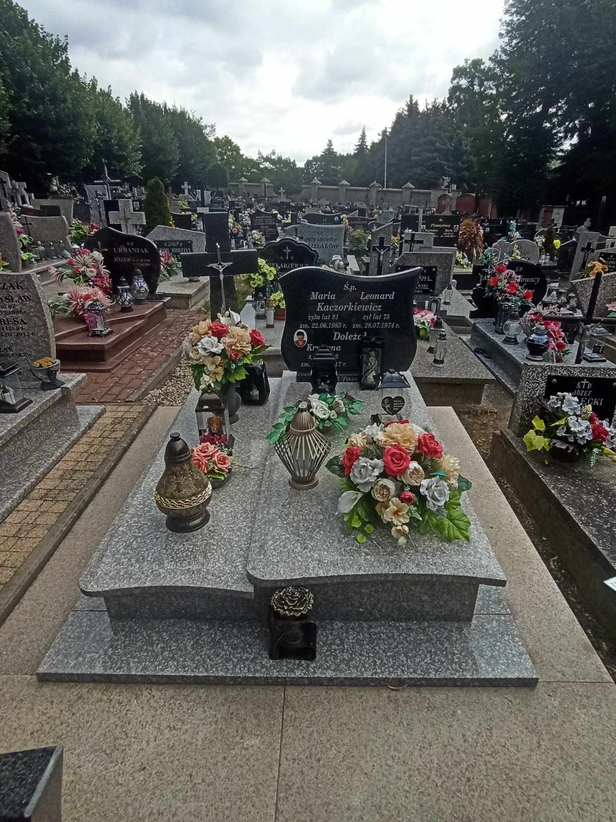 Grób Józefa Doleżał