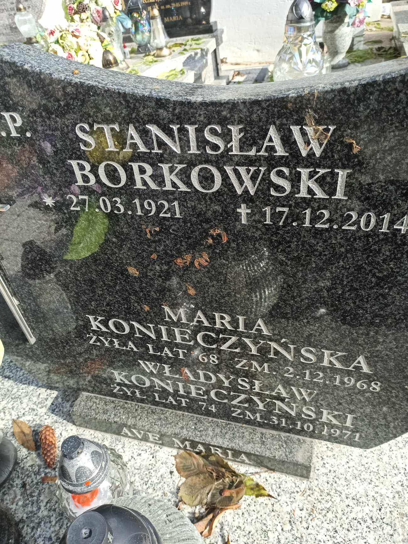 Grób Lucyna Borkowska