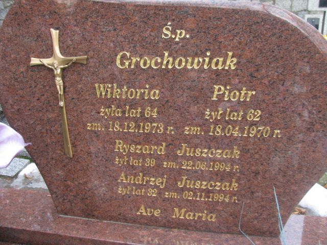 Piotr Grochowiak Licheń Stary - Grobonet - Wyszukiwarka osób pochowanych