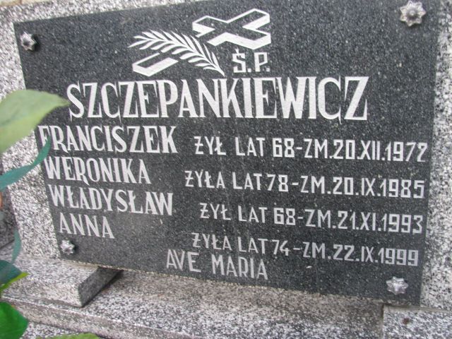 Władysław Szczepankiewicz Licheń Stary - Grobonet - Wyszukiwarka osób pochowanych