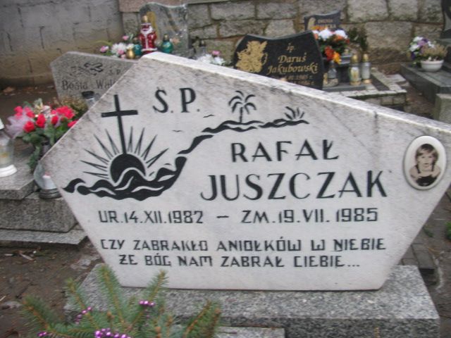 Rafał Juszczak 1982 Licheń Stary - Grobonet - Wyszukiwarka osób pochowanych