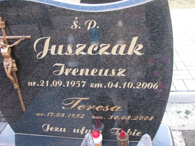 Teresa Juszczak 1952 Licheń Stary - Grobonet - Wyszukiwarka osób pochowanych